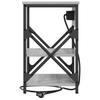 Nightstand Grey Sonoma 41 x 31 x 51 cm Particleboard