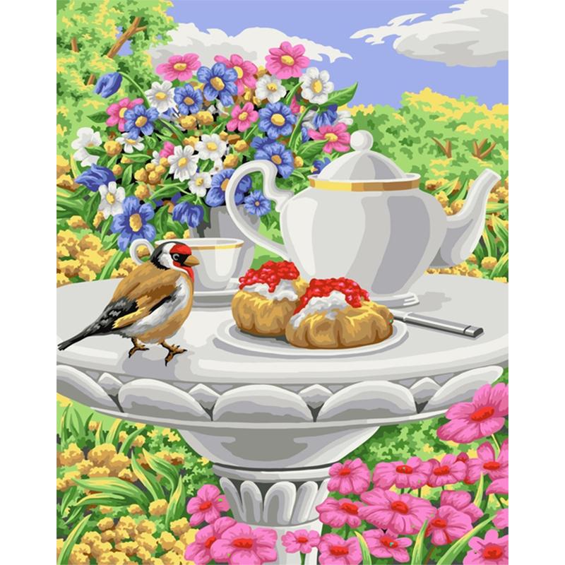 5D Diy Diamond Painting Flowers Cup Fruit Cross Stitch Kit Full Drill Round Embroidery Mosaic Art Picture Of Rhinestones Decor