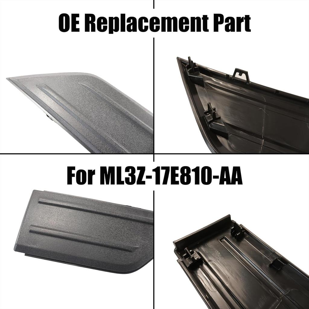 Front Lower Bumper Guards Pads Inserts End Caps Outer Cover Panel Grill for Ford F-150 F150 2021 2022 2023 Driver Side ML3Z-17E811-AA Exterior