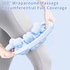 Handheld Annular Leg Clamp Massager 32 Wheels Muscle Massager Roller  Body Massager Relax
