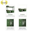 Zhongjing Army Green Modular Wardrobe Bed System