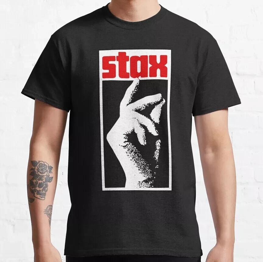 Record Stax Classic Retro Vintage T-Shirt S-5XL Unisex T-Shirt S