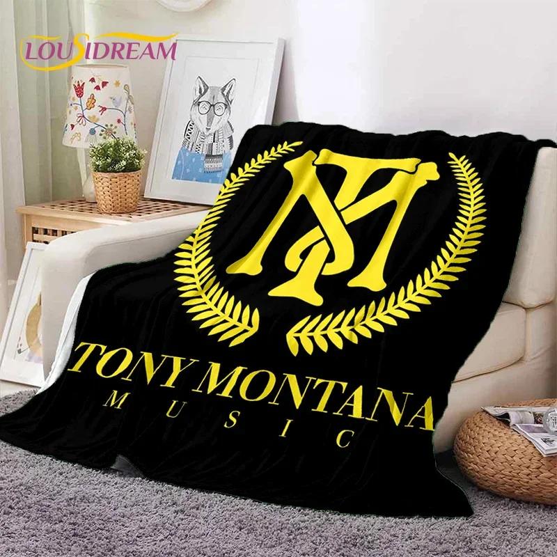 Scarface Tony 3D Printing Movie Soft Flannel Blanket for Beds Bedroom Sofa Picnic,Throw Blanket for Cover Outdoors Leisure Gift