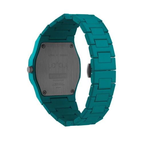 D1 MILANO D1 Milano Unisex Watch PCBU02 Polycarbonate Teal 37mm Authentic