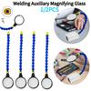 1/2PCS Welding Auxiliary Magnifying Glass Adjustable Soldering Tool PCB Soldering Magnifying Glass for Soldering/Repairing