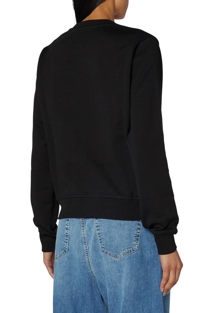 Diesel Sweatshirt A17207RIAJH 900 Black M Women's F-REGGY-CRX-3