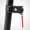 Bike Warning Lights Type C Rechargeable LED Safety Lights Multi Light Modes Flash Indicator Lamp Creative for Night Riding