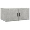 Coffee Table Concrete Grey 80 x 50 x 36 cm Engineered Wood