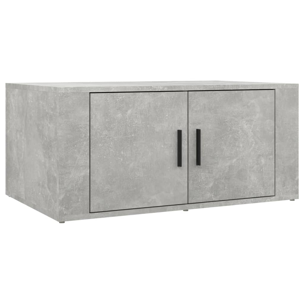 Coffee Table Concrete Grey 80 x 50 x 36 cm Engineered Wood