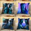 Film AAvatar Cushion Cover Soft Durable Reversible Pillow Cover Home Car MultiScene Daily Comfort Pillowcase