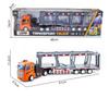 Double Trailer Decker Container Truck Engineering Vehicle Model Children Toy