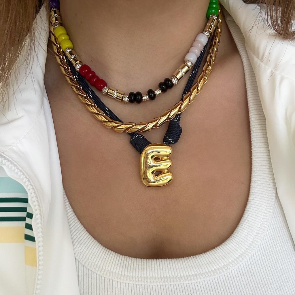 Bohemian Beaded Necklace Stacked Accessories Collarbone Chain Niche Beach Hawaiian Style Spice Girls Accessories