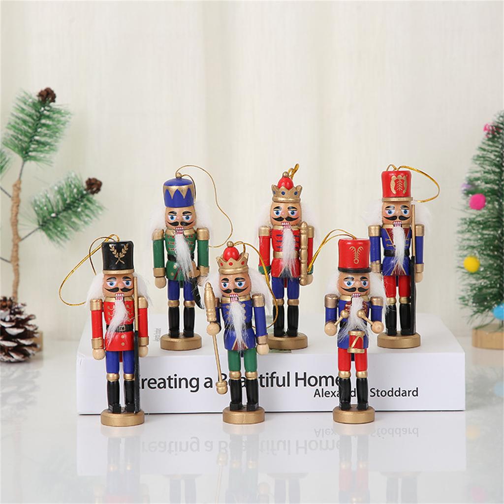 Buy Hollywood Decorative Magical Soldier Wooden Christmas Nutcracker Good Luck Soldier 5 Inch