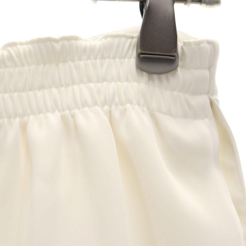 HYKE Long Pants 1 White Waist Rubber Women Used