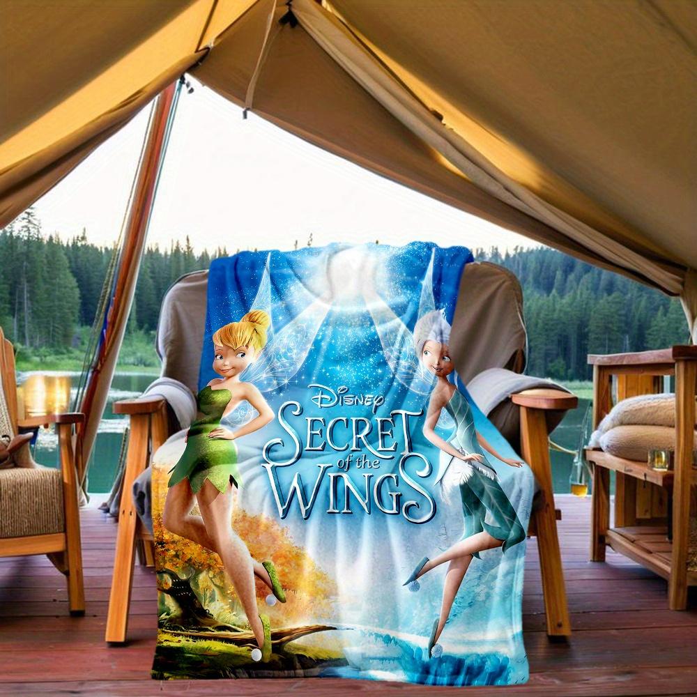 1pc, Secret of the Wings Blanket Cartoon Throw for Room Decor, Gift Idea, Living Room, Travel, Camping