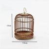 Small Insect Box Cage Wood Cricket House Portable Pet Cage Parrot Stand Cage for Lovebirds Cockatiels Budgies