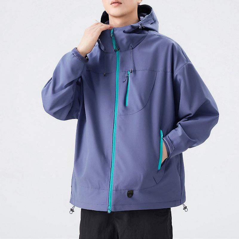2025 Fall/Winter New Windproof Jacket Men's Regular Fashion Trend Men's Warmth