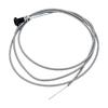 Cuttable 96 Inch Push Pull Control Cable For Lawn Tractors Go-Karts Mowers Versatile Throttle Choke Wire Replacement Part
