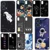 for Motorola Moto Edge 50 30 One Fusion 40 neo Ultra Pro 20 Lite G50 G85 G84 E15 E14 Phone Case Moon luxury Astronaut Stars Sky