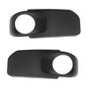 2pcs Front Plastic Fog lampshade Light Lamp Covers for Wrangler JK 10th Anniversary 2007-2017 Bumper Decoration Frame