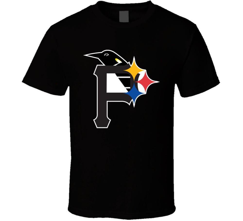 Pittsburgh Pennsylvania Pro Sports Teams Logo Mashup City Pride Fan T Shirt