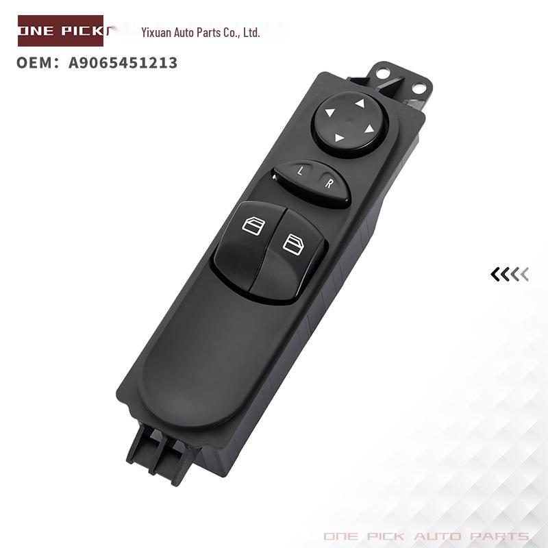 Mercedes-Benz W906 Electric Window Master Switch (A9065451213) BENZ Orange Indicator Light