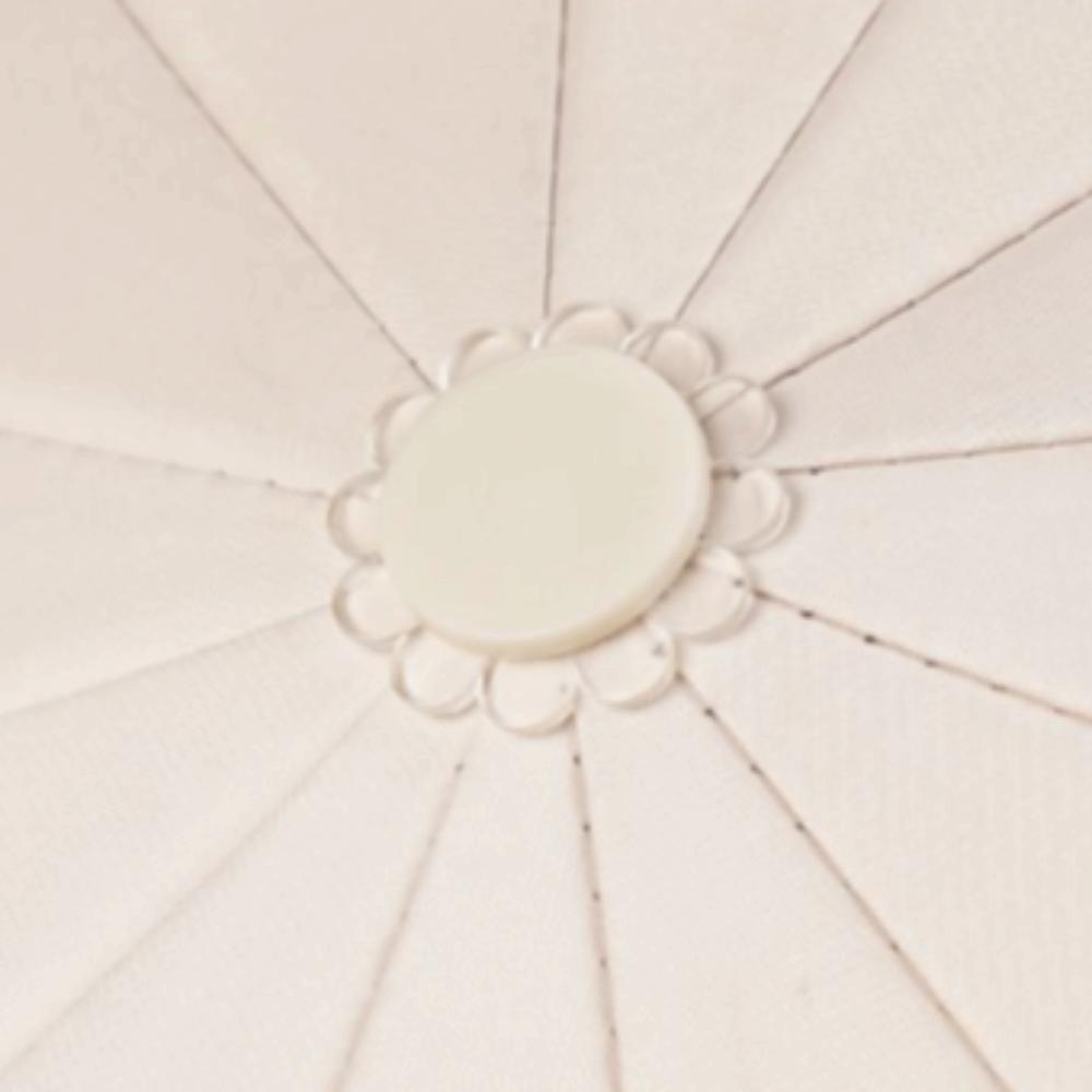 Solid Color Reinforced 24-Bone Umbrella Large Anti-UV Sunscreen Umbrella Summer