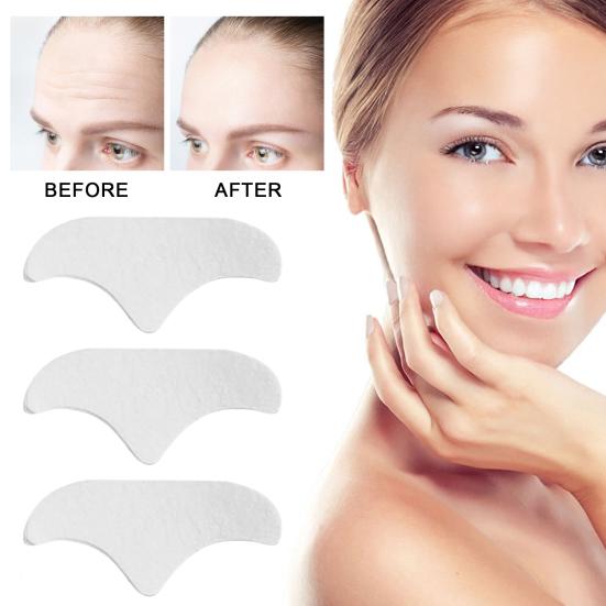 Náplasti proti vráskám na čelo Noční vyhlazující náplasti na vrásky Účinné náplasti pro eliminaci vrásek pro všechny typy pleti