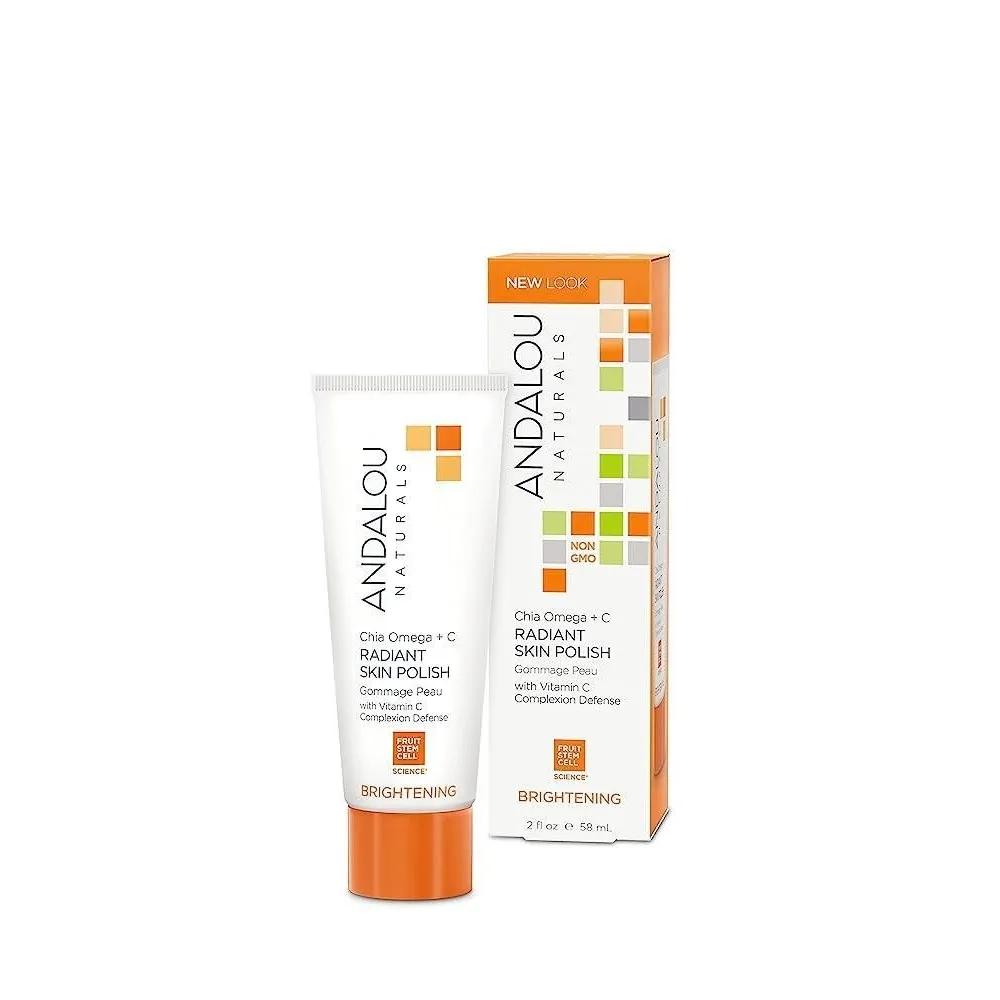Andalou Naturals Chia Omega + C Radiant Skin Polish 56.7g (2 oz)