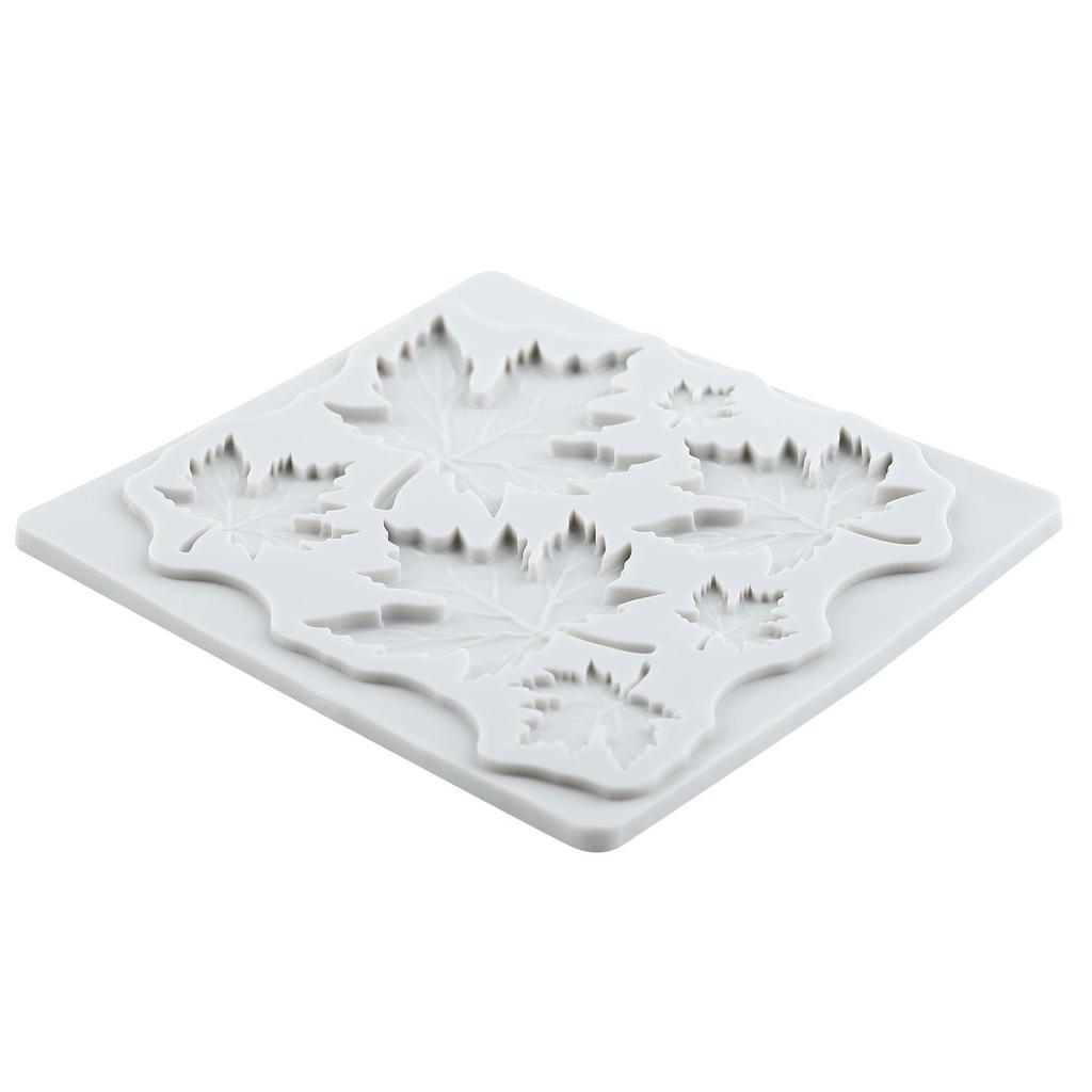 Leaf Silicone Mold Leaves Fondant Molds Cake Decorating Tools Cupcake Topper Candy Sugar Craft Gum Paste Polymer Clay