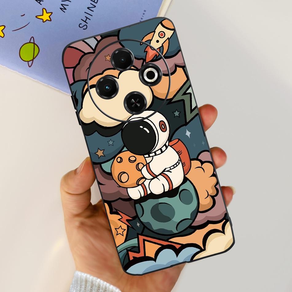 For Tecno Spark 30C Phone Case Spark30C 4G KI5 KI5n Elegant Printing Soft Silicone TPU Cases