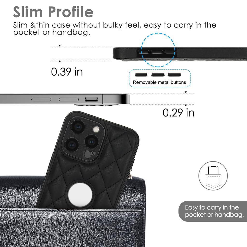 Luxury Brand Designer Leather Cell Phone Case for iPhone 12/13/14/15 PRO MAX