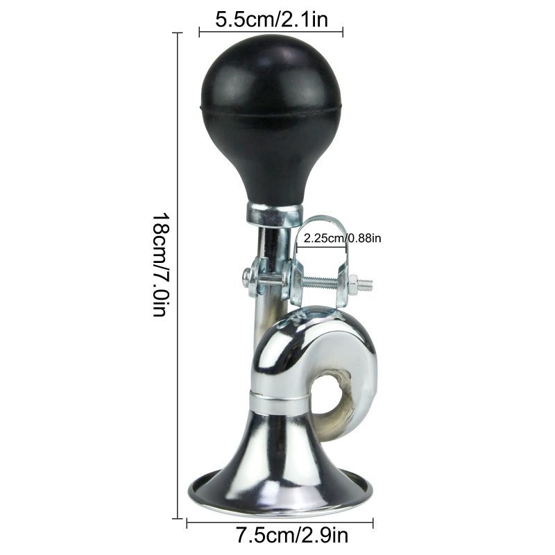 Bicycle Snail Horn High Decibel Curved Mountain Bike Horn Bicycle Accessories Bicycle Bell