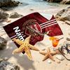 Custom Name Personalized Arsenal F.C Print Beach Towel, for Trip Camping Beach Party Home Decor, Birthday Gift for Family & Friends