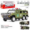 1:32 High Simulation Hummer Lengthen Polices Car Model Diecast Toy Vehicles Alloy Toy Car Kid Toys Christmas A201