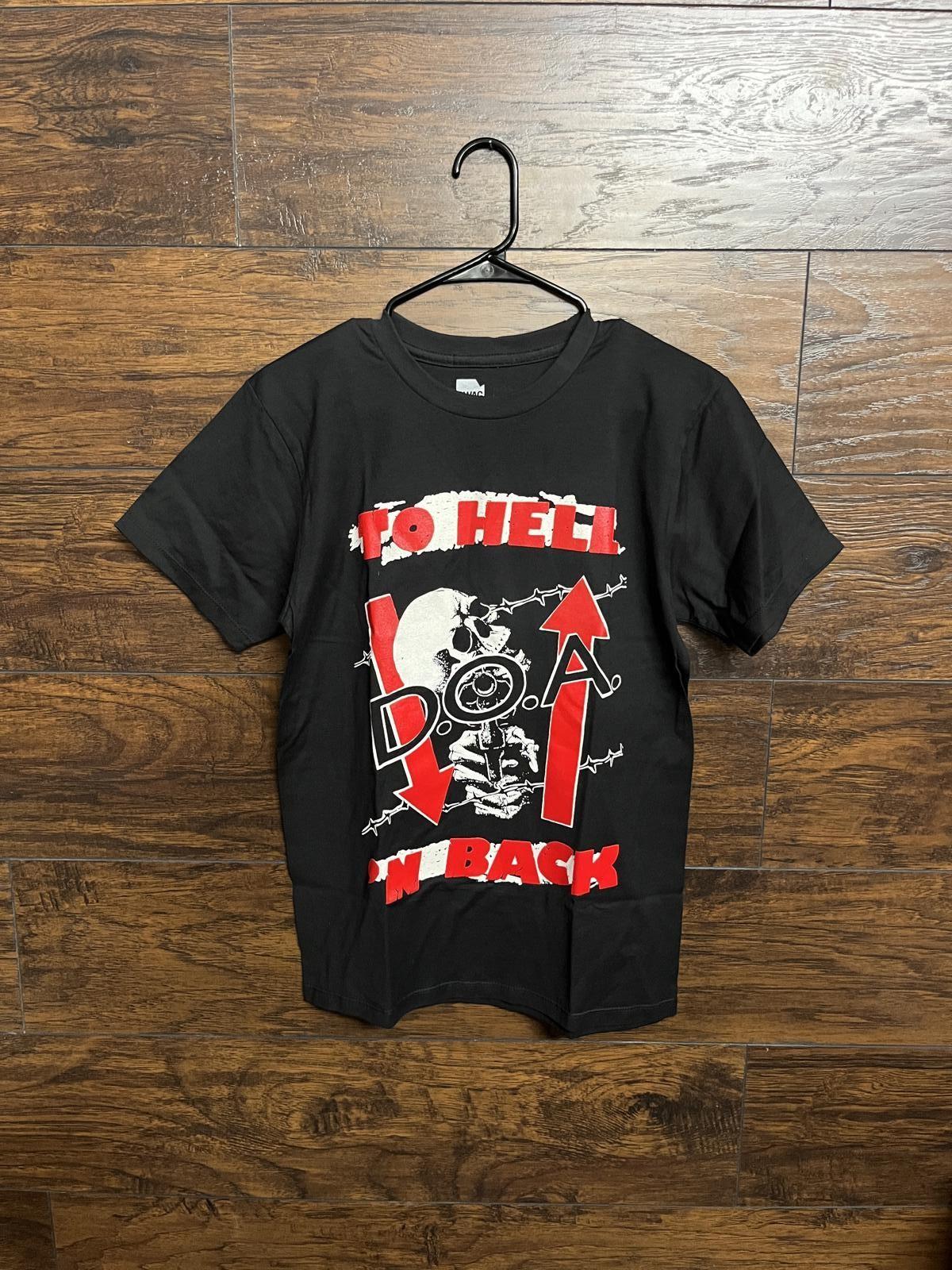 D.O.A. Band Tee To Hell n Back 2009 Made in USA - S S
