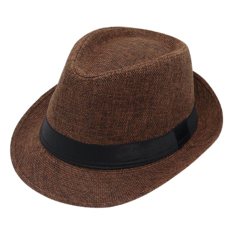 Frühling/Sommer Moderner Zylinder Hutband Trilby Panama Jazzhut Popmusiker Verkleiden Verkleiden