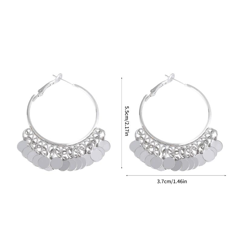 Modern Decoration Drop Earrings Topological Pattern Plan Nonallergenic Metal Jewelry for Delicate Skin