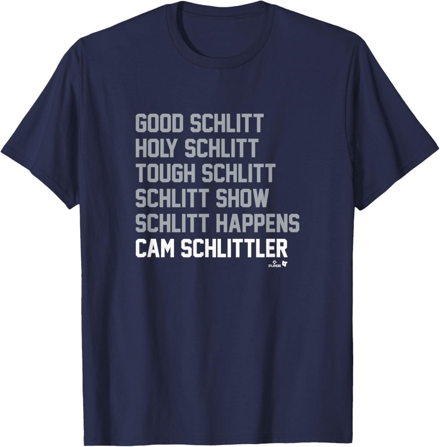Cam Schlittler - Schlitt List - New York Baseball T-Shirt S разноцветный
