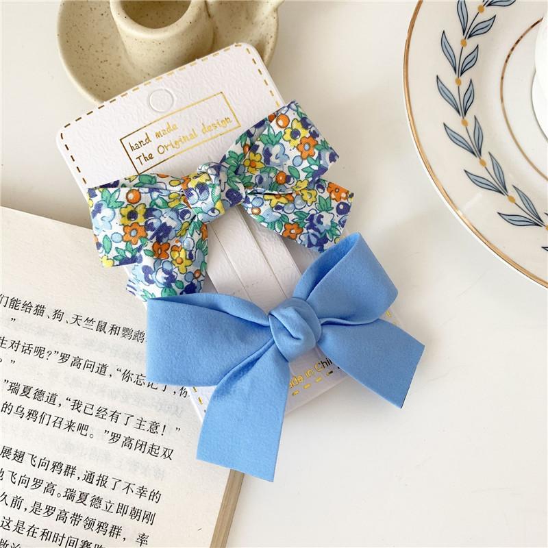 Cute Children Bowknot Princess Hairpins Girls Kids Hair Clips Bows Barrettes Accessories Hairclip Headdress Headwear Ornaments