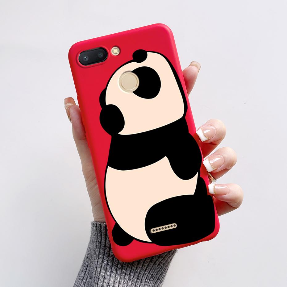For Xiaomi Redmi 6 Case Redmi 6A Cute Cartoon Frog Back Cover Silicone Soft Phone Case For Xiaomi Redmi 6 6A Redmi6 Coque Bumper