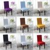 Solid Color Stretch Chair Cover Furniture Living Room Accessorie Decoration