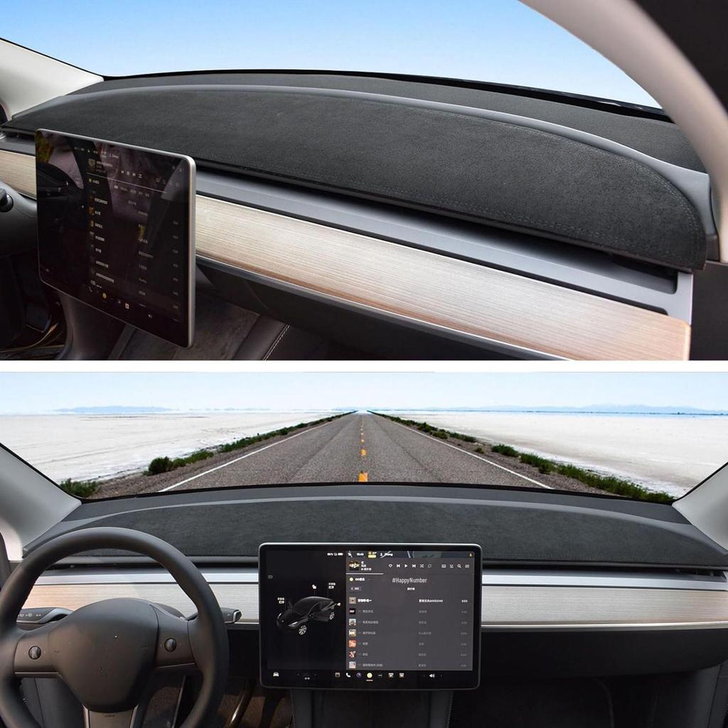 Dashboard Sunshade Light-Blocking Mat for Tesla Model Y/3