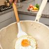Non-Stick Silicone Spatula with Anti-Scalding Wooden Handle - High-Temperature Resistant Cooking Utensil