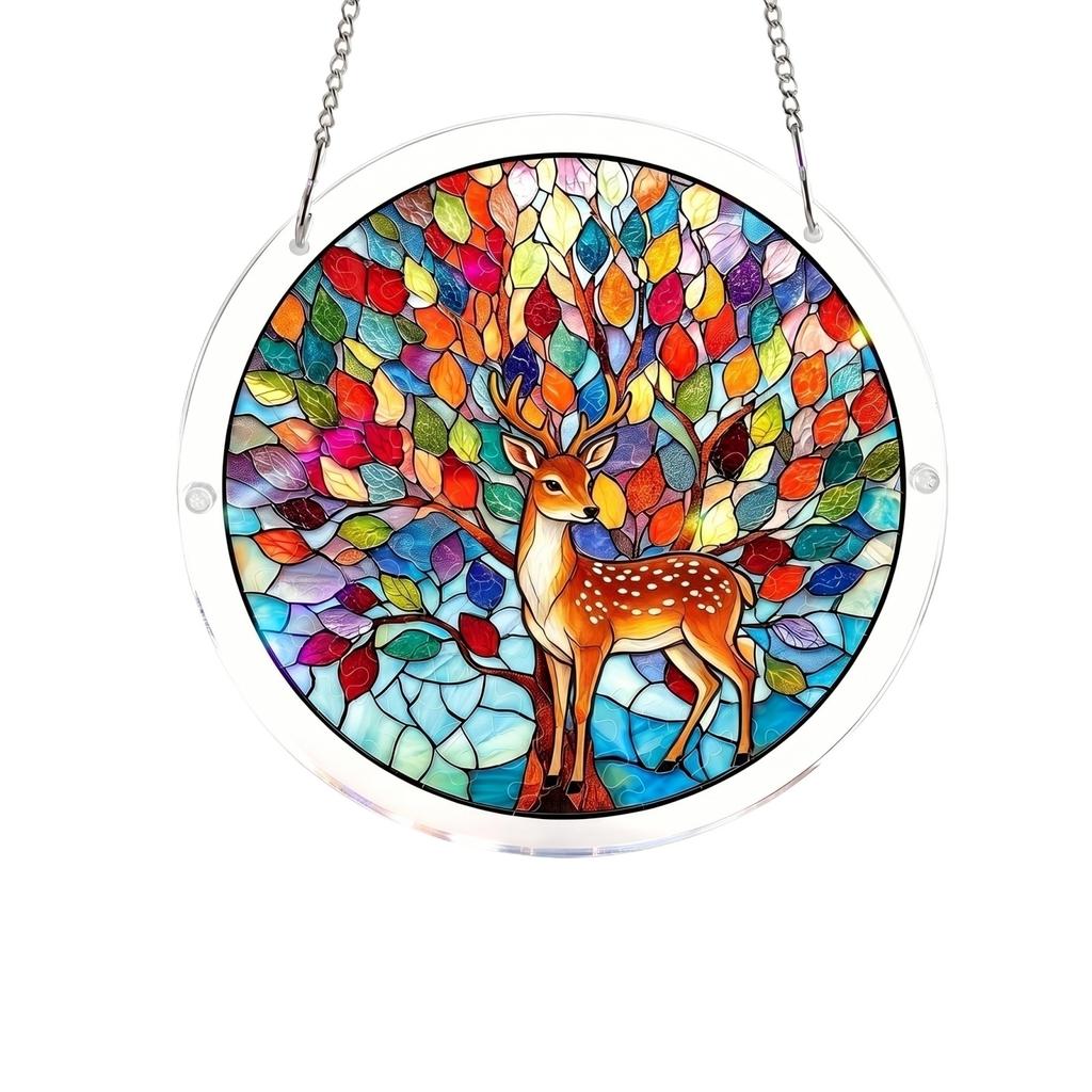 Acrylic Sunshine Catcher Puzzle Hanging Decoration, Wall Art, Home Furnishing, Window Hanging Decoration