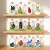 Non-Toxic New Product Simulation Animal Series Creative Children'S Toys Bottled Building Blocks Flamingo Seahorse Educational Gift Model