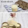 1/3pcs Baking Liquid Measuring Cups PVC Scale Cup Plastic Measuring Volume Beaker Kitchen Baking Tools 250/500/1000ml