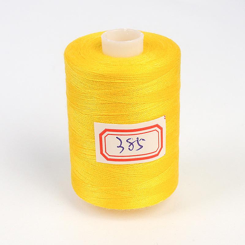 Hilo de Coser de Poliéster de Alta Velocidad 402 - 1000 Yardas, Colores Arcoíris, Ideal para Proyectos de Costura Casera y a Mano