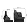 For Toyota Raize GR Daihatsu Rocky -2025 4X Car Anti-splash Mudguards Splash Guard Front Rear Fender Wheel Cover Accessories