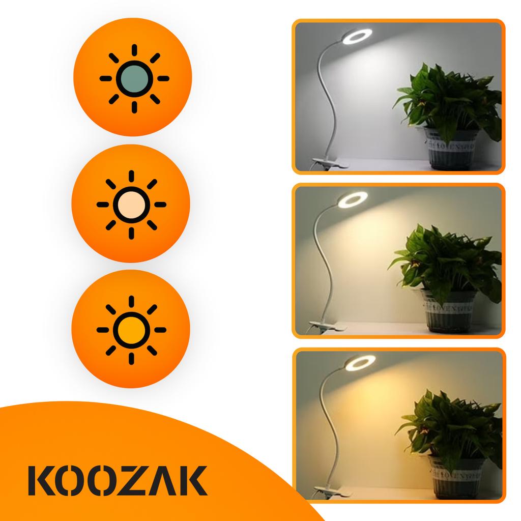 Clip-on night lamp